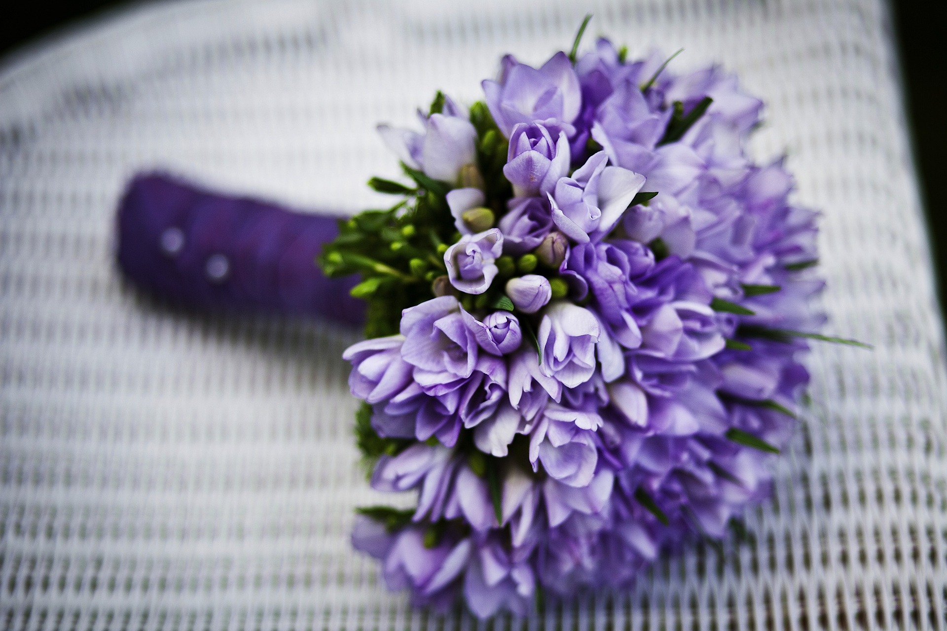 beautiful Flower bouquet purple